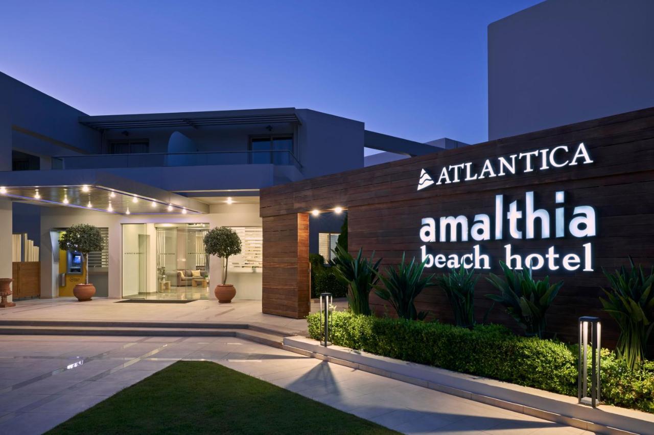 Atlantica Amalthia Beach Hotel - Adults Only Agia Marina  Exterior photo