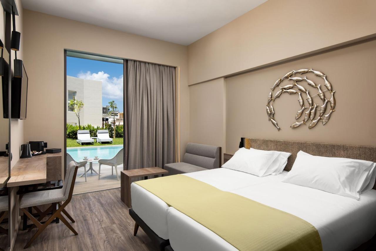 Atlantica Amalthia Beach Hotel - Adults Only Agia Marina  Exterior photo