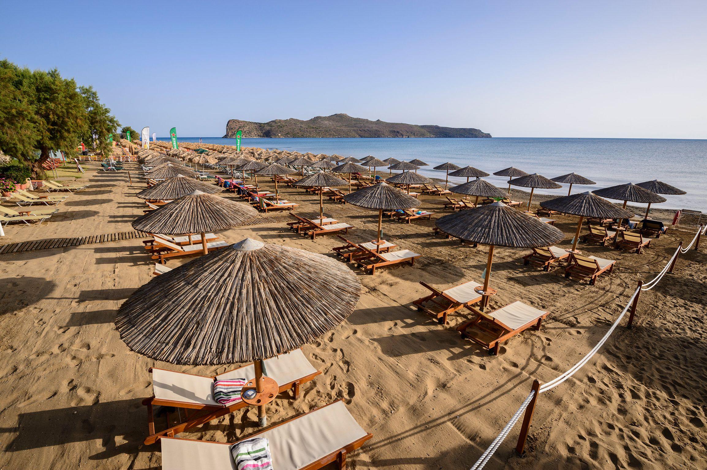 Atlantica Amalthia Beach Hotel - Adults Only Agia Marina  Exterior photo