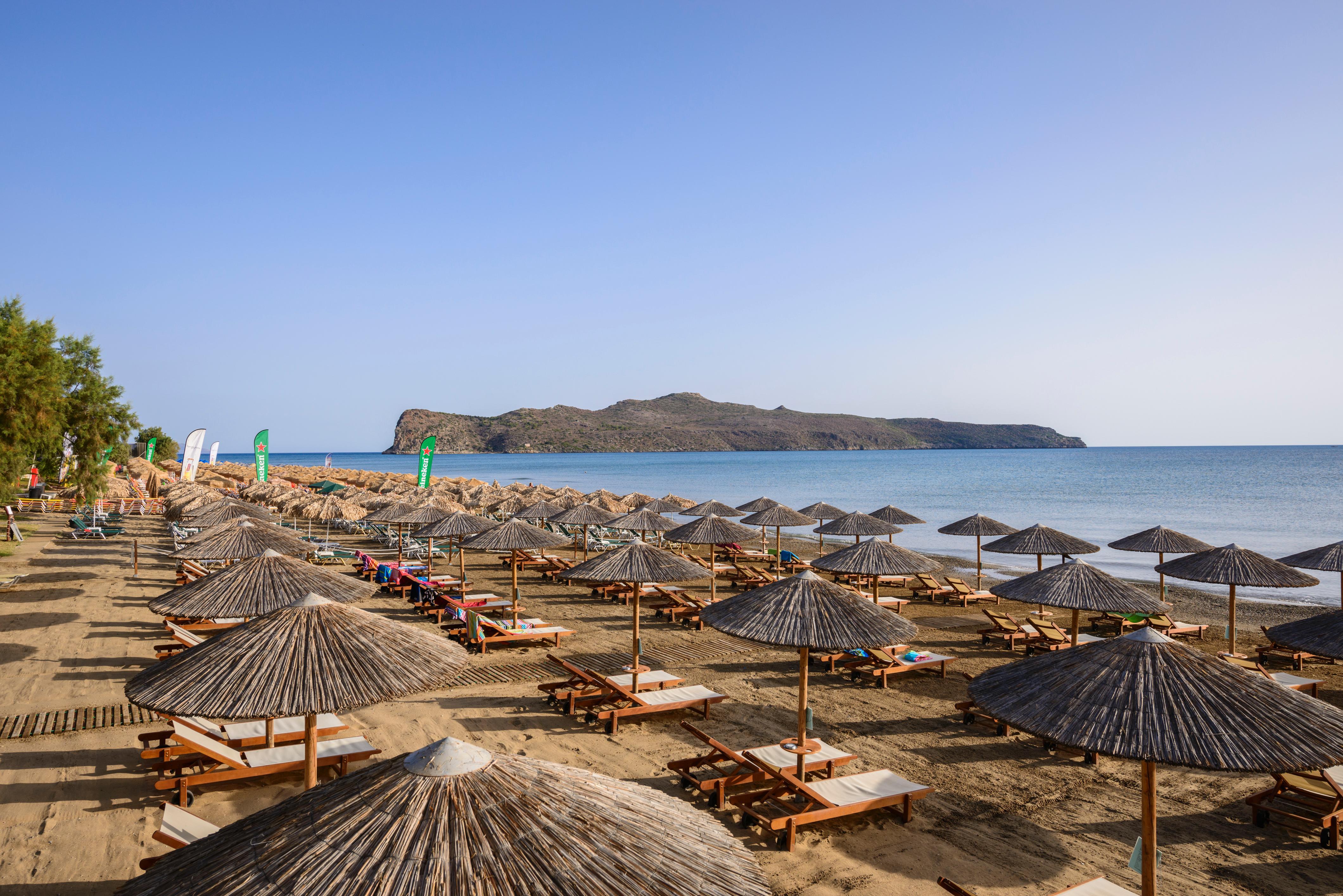 Atlantica Amalthia Beach Hotel - Adults Only Agia Marina  Exterior photo